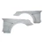 2003-2012 Mercedes SL Class R230 AF-Signature 2 Series Wide Body Conversion Front Fenders ( GFK ) - 2 Piece - image 3