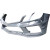 FRP PDES Wide Body Front Bumper w Canards > Mercedes-Benz E-Class (C207) 2010-2013 > 2dr Coupe - image 1