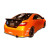 2006-2011 Honda Civic 2DR Type M Rear Lip Under Spoiler Air Dam - 1 Piece - image 1