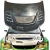 FRP GIAL Vented Hood > Mitsubishi Evolution EVO8 EVO9 2003-2006 - image 1