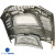 FRP GIAL Vented Hood > Mitsubishi Evolution EVO8 EVO9 2003-2006 - image 4