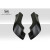 1997-2001 Honda Prelude Type M Rear Add Ons Spat Bumper Extensions - 2 Piece - image 5