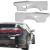 FRP ORI t4 75mm Wide Body Fenders (rear) > Nissan 240SX 1989-1994 > 2dr Coupe - image 1