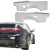 FRP ORI t4 75mm Wide Body Fenders (rear) > Nissan 240SX 1989-1994 > 2dr Coupe - image 1