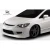 2006-2011 Honda Civic 4DR JDM Type JS Type R Conversion Front Lip Under Spoiler Air Dam - 1 Piece - image 3