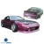 FRP DMA t3 Body Kit > Nissan 240SX 1989-1994> 3dr Hatch - image 4