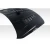 2011-2016 BMW 5 Series F10 4DR Agent Hood - 1 Piece - image 6