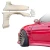 FRP ORI t4 75mm Wide Body Fenders (front) 6pc > Nissan 240SX (S14) 1997-1998 - image 1