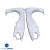 FRP ORI t4 75mm Wide Body Fenders (front) 6pc > Nissan 240SX (S14) 1997-1998 - image 7