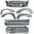 ModeloDrive FRP GT2 Wide Body Kit 8pc > Porsche 911 (993) 1993-1998 - image 1