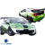 FRP AP-BR Wide Body Kit 8pc > Toyota Celica (ZZT231) 2000-2005 - image 4