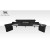 2003-2008 Nissan 350Z Z33 AM-S Wide Body Rear Bumper - 1 Piece - image 7