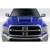2010-2018 Dodge Ram Viper Look Hood - image 1