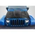 2007-2018 Jeep Wrangler Viper Look Carbon Fiber Hood - image 1