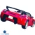 FRP WI Wide Body Rear Bumper > Toyota MRS MR2 Spyder 2000-2005 - image 4