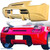 ModeloDrive FRP WI Wide Body Kit 12pc > Toyota MRS MR2 Spyder 2000-2005 - image 149