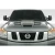 2004-2015 Nissan Titan Viper Look Hood - image 1