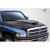 1994-2001 Dodge Ram DriTech Viper Look Hood - 1 Piece (S) - image 6