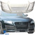 ModeloDrive FRP PDES Front Bumper > Audi TT 2008-2014