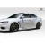 2008-2017 Mitsubishi Lancer VR-S Side Skirts - image 4