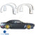 FRP LBPE Wide Body Flares Set 4pc > Dodge Challenger 2008-2018 - image 8