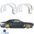 ModeloDrive FRP LBPE Wide Body Flares Set 4pc > Dodge Challenger 2008-2018 - image 8
