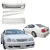 FRP JUNT Body Kit 4pc > Lexus GS300 1998-2005 - image 3