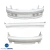 FRP KAZA Body Kit 4pc > Lexus GS300 1998-2005 - image 4