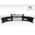 2003-2006 Mitsubishi Lancer Evolution 8 9 VT-X Wide Body Front Bumper - 1 Piece - image 10