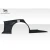 2003-2006 Mitsubishi Lancer Evolution 8 9 VT-X Wide Body Rear Fender Flares - 4 Piece - image 9