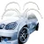 FRP NST Wide Body 90mm Fender Flare Set 6pc > Lexus GS300 1998-2005 - image 46