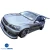 FRP MSV Wide Body 40/65 Fender Flare Set 8pc > Lexus IS300 2000-2005> 4dr - image 52