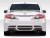 2011-2013 Toyota Corolla Duraflex W-1 Rear Bumper Cover 1 Piece