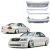 FRP VIP Body Kit 4pc > Lexus LS430 (UCF30) 2001-2003 - image 9