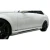 2008-2014 Mercedes C Class W204 W-1 Side Skirts Rocker Panels - 2 Piece - image 1