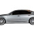 2007-2012 Lexus LS Series LS460 W-1 Side Skirts Rocker Panels (short wheelbase) - 2 Piece - image 6