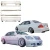 FRP JBDN Body Kit 4pc > Lexus LS430 (UCF31) 2004-2006 - image 5
