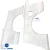 FRP ORI t2 50mm Press Wide Body Fenders (rear) > Nissan 240SX 1989-1994 > 2dr Coupe - image 8