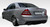 2001-2007 Mercedes C Class W203 4DR Sedan Duraflex W-1 Rear Bumper Cover 1 Piece