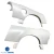 FRP ORI t4 75mm Wide Body Fenders Set 8pc > Nissan 240SX 1989-1994 > 3dr Hatch - image 61