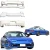 FRP ORI RACE Kit 4pc > Nissan 240SX 1989-1994 > 3dr Hatch - image 2