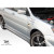 2004-2007 Mitsubishi Lancer Walker Side Skirts Rocker Panels - 2 Piece - image 3