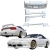 FRP Type-X Integrated Body Kit 6pc > Nissan 240SX 1989-1994 > 3dr Hatch - image 7