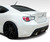 2013-2020 Scion FR-S Toyota 86 Subaru BRZ Duraflex X-5 Rear Add Ons Spat Bumper Extensions 2 Piece