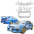 ModeloDrive FRP LS WRC 00 Wide Body Kit 11pc > Subaru Impreza (GC8) 1993-2001 > 2dr Coupe - image 6