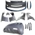 Carbon Fiber GT3-XL Wide Body Kit > Chevrolet Corvette (C6) 2005-2013 - image 1