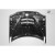 1993-1997 Chevrolet Camaro Carbon Creations ZL1 Look Hood - 1 Piece - image 5