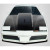 1982-1992 Pontiac Firebird ZL1 Look Hood - 1 Piece - image 3