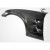 2005-2013 Chevrolet Corvette C6 ZR Edition Front Fenders - 2 Piece - image 2