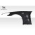 2005-2013 Chevrolet Corvette C6 Duraflex ZR Edition Front Fenders - 2 Piece - image 16